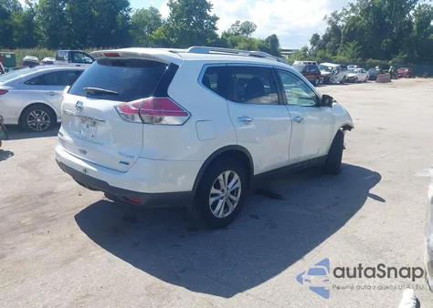 2014 Nissan Rogue Sv из США, поврежденный, VIN 5N1AT2MK3EC772397